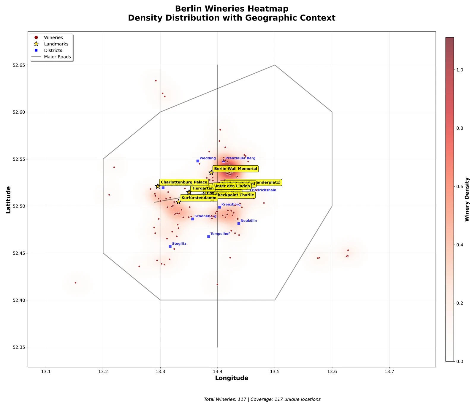 Berlin wine establishment heatmap generated by the project